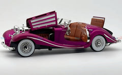 1936 Mercedes-Benz 500K 1:18 roadster  diecast scale model car - Big Size