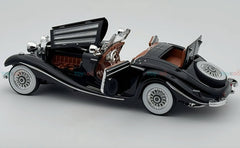 1936 Mercedes-Benz 500K 1:18 roadster  diecast scale model car - Big Size